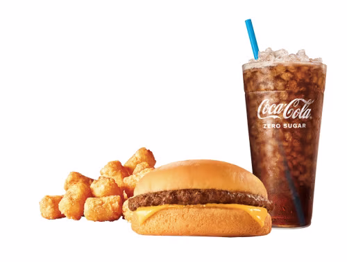 Plain SONIC® Cheeseburger Combo